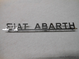 Embleem  Fiat Abarth   22x2.5 cm